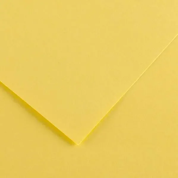 Canson Guarro Pack de 25 Cartulinas Iris A4 de 185g – 50x65cm – Color Amarillo Limon