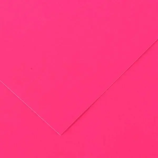 Canson Guarro Pack de 25 Cartulinas Iris A4 de 185g – 50x65cm – Color Fucsia Fluo