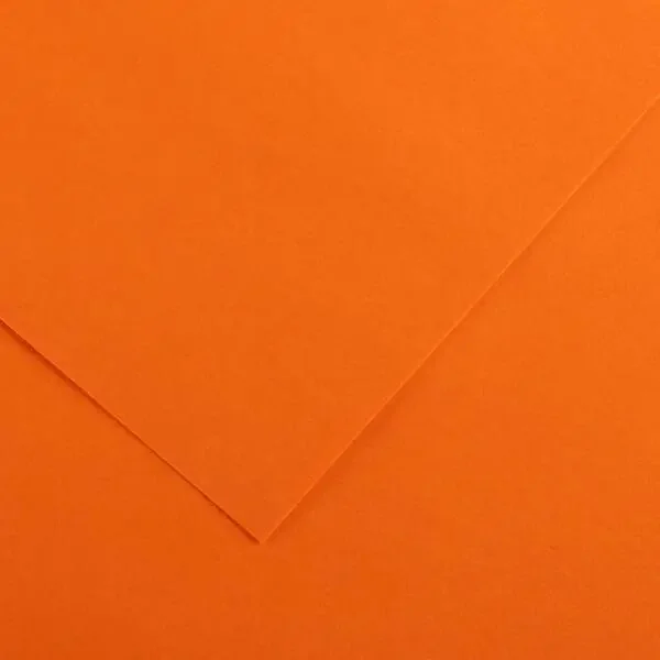 Canson Guarro Pack de 25 Cartulinas Iris A4 de 185g – 50x65cm – Color Naranja