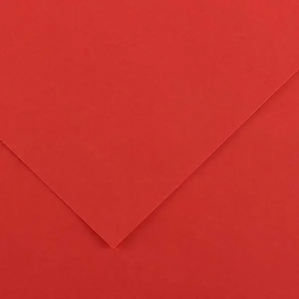 Canson Guarro Pack de 25 Cartulinas Iris A4 de 185g – 50x65cm – Color Rojo