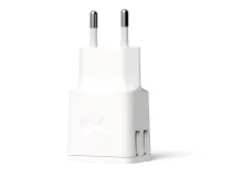 Cargador De Pared Groovy 2 Usb Color Blanco Grsch2x24ac01
