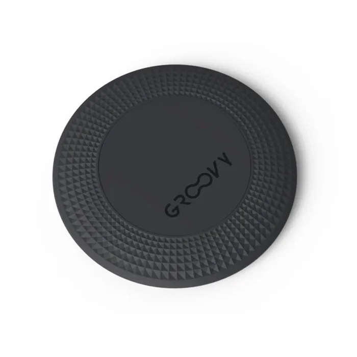 Cargador groovy smartphones wireless 5w color gris oscuro