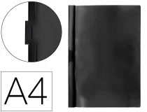 Carpeta Beautone dossier pinza lateral 35365 polipropildin A4 negra 25 h. Pinza 035365 , negro