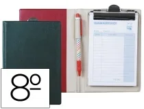 Carpeta Liderpapel Comandas Plastico Octavo Con Talonario Camarero Y Boligrafo 18013