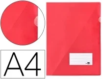 Carpeta Liderpapel Dossier A4 Uñero Color Rojo 47431