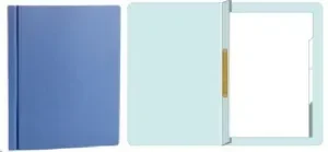 CARPETA PROYECTOS CARTON COMPACTO GIO FOLIO AZUL -CON FUELLE E INTERIORES