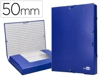 Carpeta Proyectos Liderpapel Folio Lomo 50mm Carton Forradoazul 25286