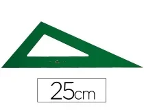 Cartabon Faber-castell 25 Cm Plastico Verde 66625