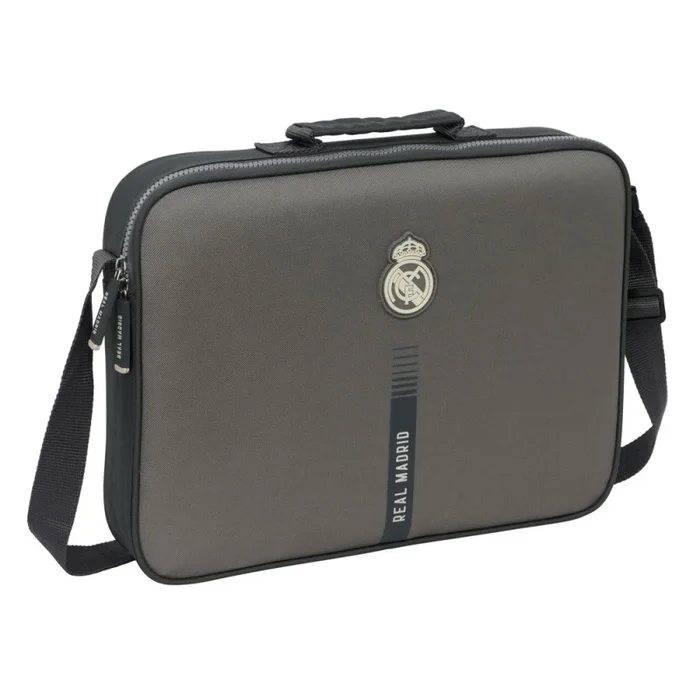Cartera escolar safta extraescolares real madrid 3 equipacion 24/25 280x380x60 mm