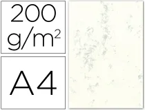 Cartulina Marmoleada Din A4 200 Gr Gris Paquete De 100 Hojas Michel 35084
