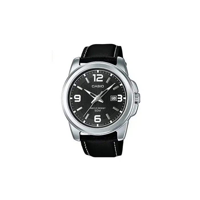 Casio Reloj Analógico de Cuarzo con Correa en Cuero MTP-1314PL-8AV con calendario
