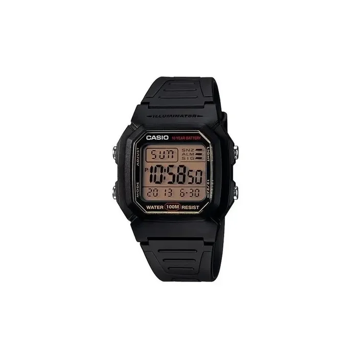 CASIO W-800HG-9AV Reloj de Pulsera Digital para Hombre correa caucho negra