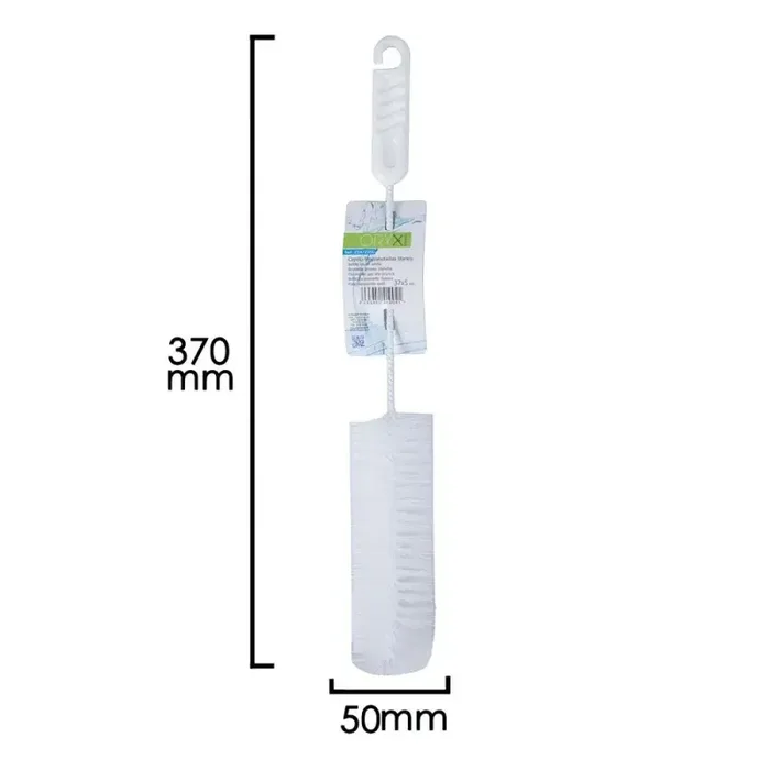 Cepillo Limpia botellas 37x5cm Blanco