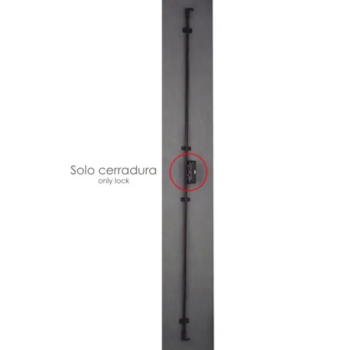 Cerradura Falleba Sin Llave 93/ Marrón