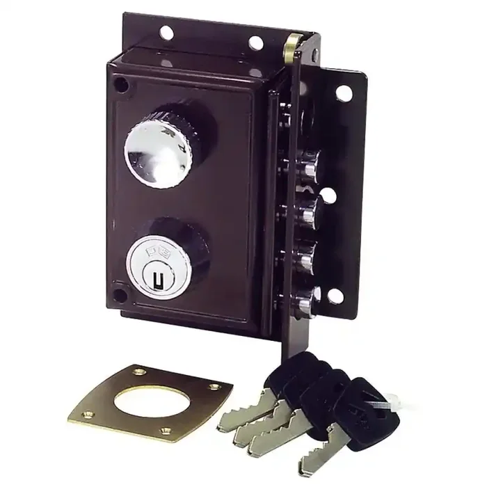 Cerradura Jis Seguridad 5240 11×7 Derecha Pintada