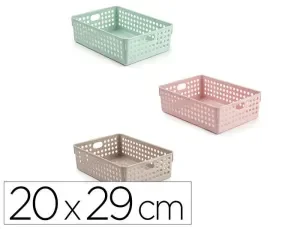 CESTA ORDENACION PLASTIFORTE ATLAS Nº 3 200X290 MM COLORES SURTIDOS