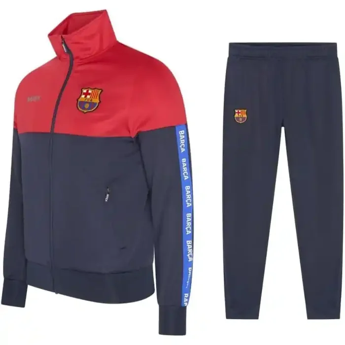 Chándal Fútbol Club Barcelona dos piezas chaqueta y pantalón adulto producto oficial poliester