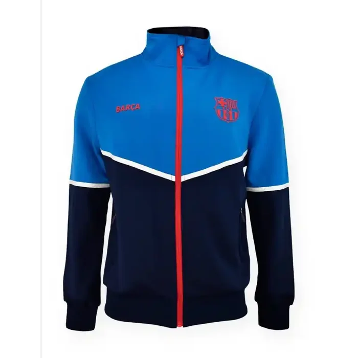 Chaqueta Fútbol Club Barcelona Plus Blue adulto producto oficial 100% Poliéster