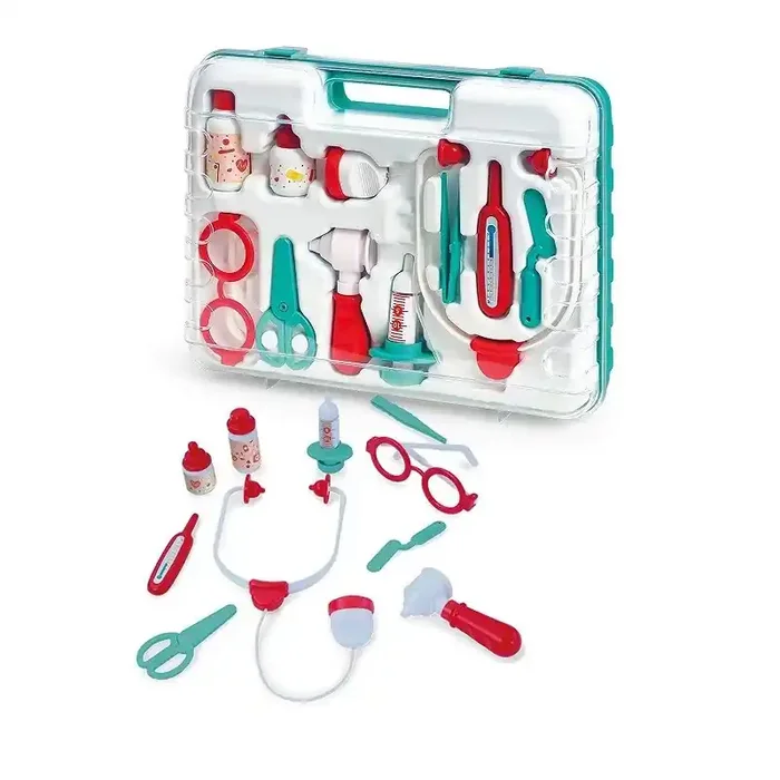Chicos- Maletín Médico de Juguete con 10 Accesorios edad 3 años tamaño 34x26x9cm