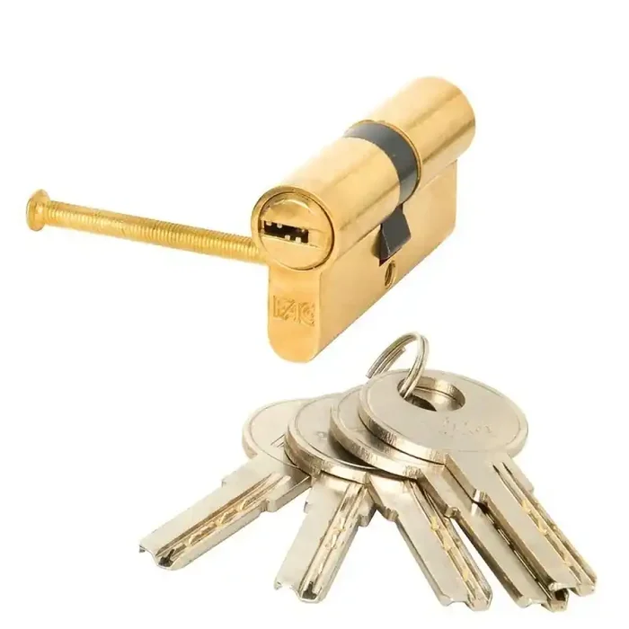 Cilindro Fac Seguridad 71-p 35×35 Latonado 15,0 mm.