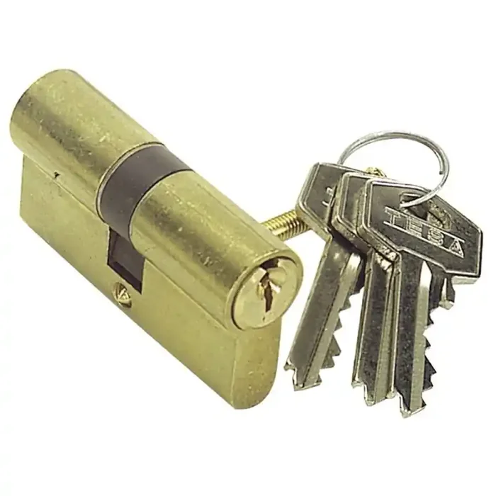 Cilindro Tesa 5030 /35×35 Latonado Leva larga
