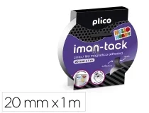 Cinta Adhesiva Plico Imantada 20mm X 1m 13314