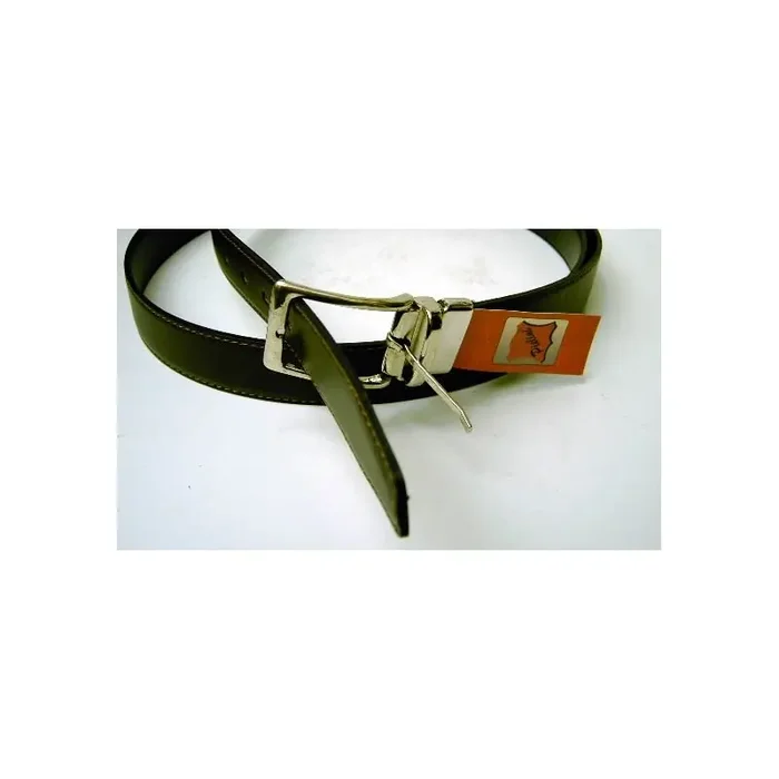 Cinturón caballero piel largo especial 115cm 2 colores hebilla giratoria