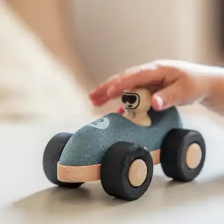 Coche E-Cork Racer azul-Korko
