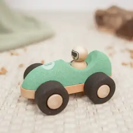 Coche E-Cork Racer verde-Korko