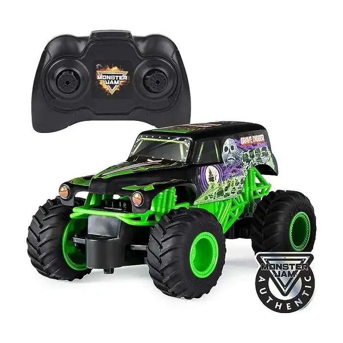Coche Radiocontrol Monster Jam Grave Digger 1 24 Spin Master edad + 4años
