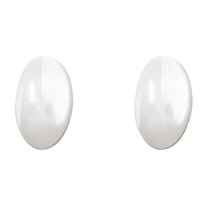 Colgador Oryx Blanco Grande (Blíster 2 Unidades) Adhesivo