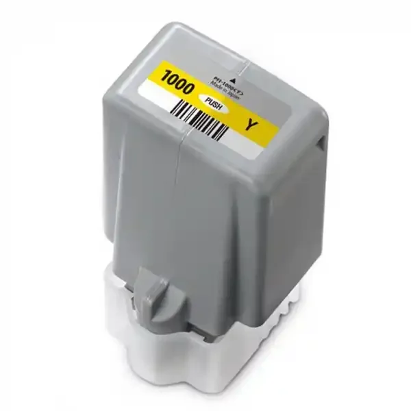 Compatible Canon PFI1000 Amarillo Cartucho de Tinta Pigmentada PFI-1000Y / 0549C001 para Canon imagePROGRAF Pro-1000