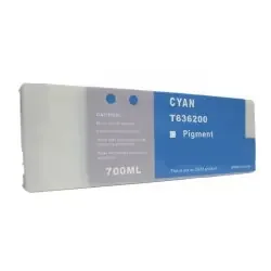 Compatible Epson T6362 Cyan Cartucho de Tinta Pigmentada para Stylus Pro 7700, 7890, 7900, 9890, 9900