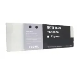 Compatible Tinta Pigmentada EPSON T6368 / C13T636800 / T636 Negro Mate