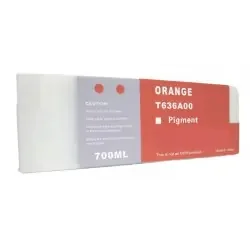 Compatible Tinta Pigmentada EPSON T636AO / C13T636A00 / T636 Naranja