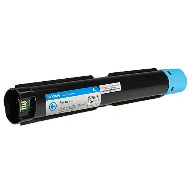 Compatible Xerox VersaLink C7020, C7025, C7030 Cyan Cartucho de Toner 106R03740