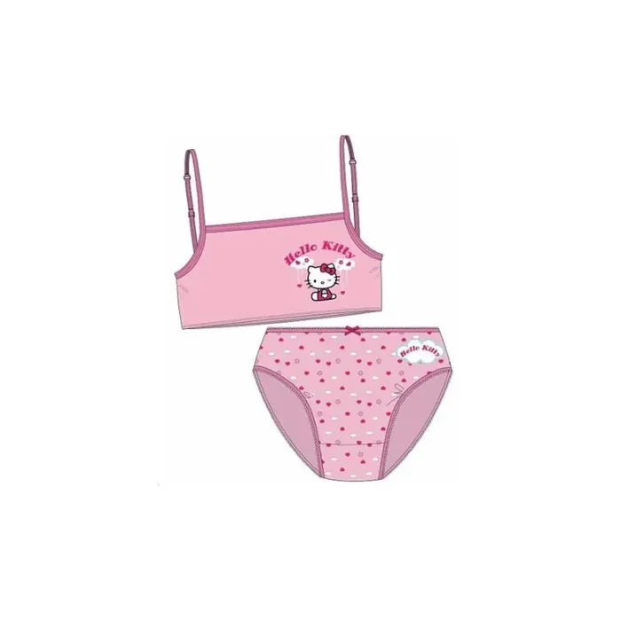 Conjunto Hello Kitty top y braguita niña