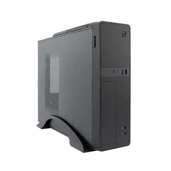 Coolbox T310 Slim Caja para PC Micro ATX – Diseño Compacto – Compatibilidad Micro ATX – Estilo Moderno – Color Negro