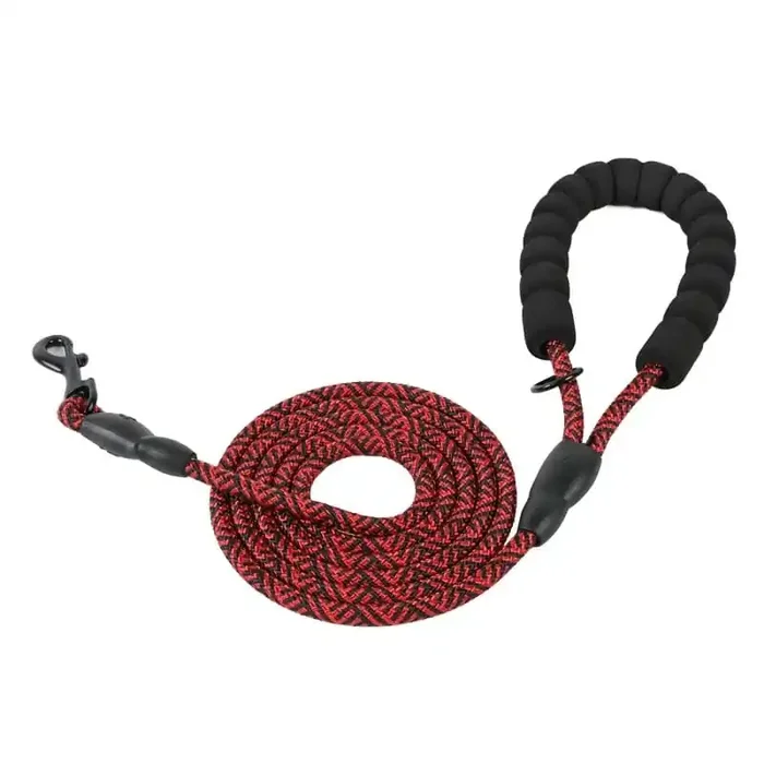 Correa para perro reflectante de 150 cm, robusta y cómoda