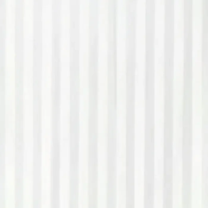 Cortina Ducha Tela Rayas Blancas 180×200 cm.