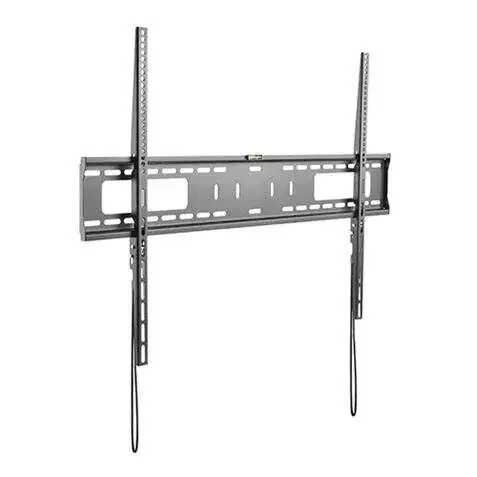 Cromad Soporte de Pared Fijo para TV de 60″-100″ – Compatible con TV Curva – Nivel Incorporado – VESA Max. 900x600mm – Peso Max. 75kg