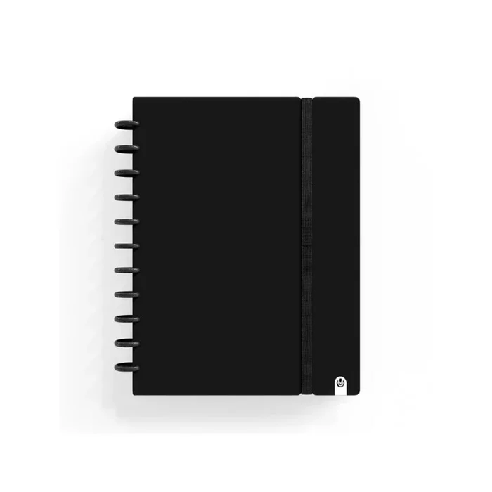 Cuaderno carchivo ingeniox foam a4 80h cuadricula negro
