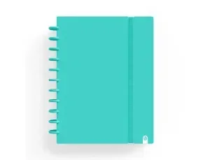 CUADERNO CARCHIVO INGENIOX FOAM A5 80H CUADRICULA MENTA PASTEL