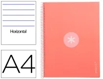 Cuaderno Espiral A4 Micro Antartik Tapa Forrada80h 90 Gr Horizontal 1 Banda Kb34