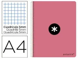CUADERNO ESPIRAL LIDERPAPEL A4 ANTARTIK TAPA DURA 80H 100 GR