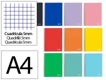Cuaderno espiral Liderpapel A4 micro witty tapa dura 120h 90gr cuadro 5mm 172492