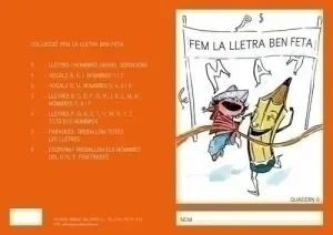 CUADERNO REBOST (CAT.) FEM LA LLETRA BEN FETA MAJUSCULAS Nº 0