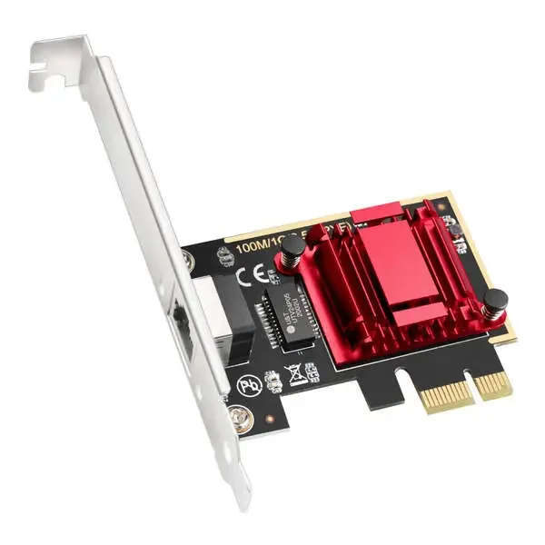 Cudy PE25 Adaptador de Red PCI-e 2.5Gbps – 1 Puerto RJ-45