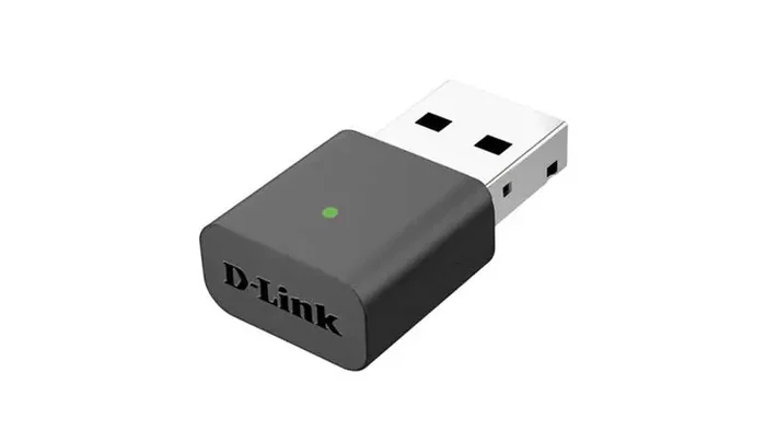 D-Link Adaptador Nano USB WiFi Inalambrico – Hasta 300Mbps – WPS