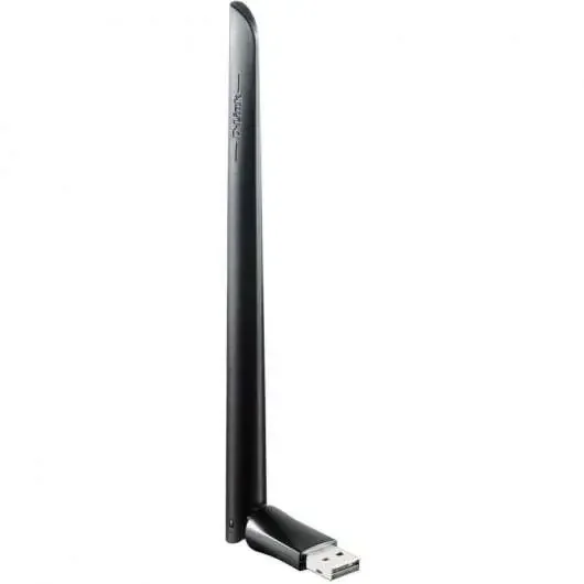 D-Link Adaptador USB WiFi Inalambrico Doble Banda AC600 – Hasta 433Mbps – WPS